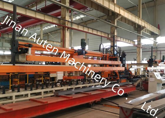 Beam Profiles Use CNC Sheet Metal Processing Line For Modern Automotive Chassis Manufacturing