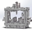 Perfuração multifuncional do feixe do CNC H e linha da máquina ver de faixa usada na indústria da construção de aço