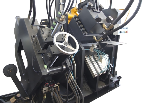 Linha de Puncionamento, Marcação e Corte CNC com Sistema Hidráulico de Refrigeração a Água, Corte com Lâmina Única