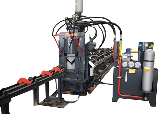 Máquina integrada de punção de aço de CNC totalmente automática, de marcação e corte de fios