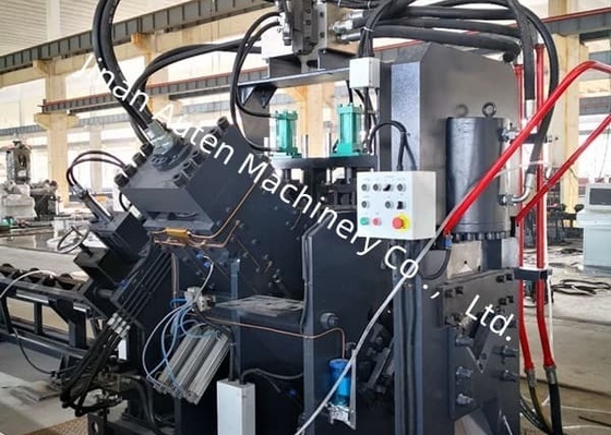 Máquina integrada de perfurar e cortar aço CNC de grande ângulo, poupando 3 trabalhadores, fornecimento direto da fábrica
