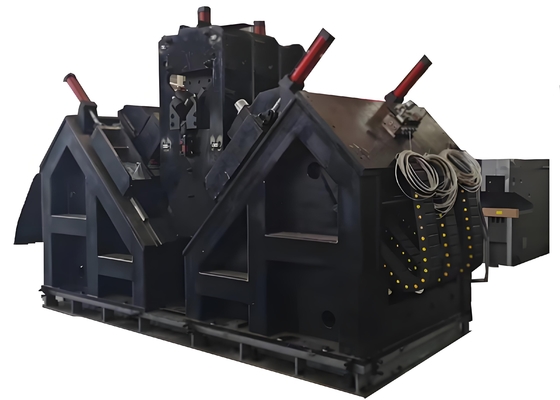 3 Furos em Cada Lado Linha de Máquina de Perfuração e Rosqueamento CNC em Ângulo Velocidade de Avanço de Ângulo de 40m/min