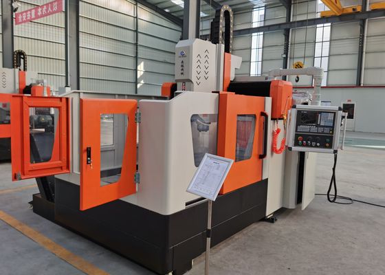 Máquina de perfuração e fresagem de chapas CNC de alta rigidez e alta velocidade com servocontrole
