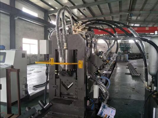Linha Integrada 3 em 1 para Fabricação de Aço CNC para Processamento de Cantoneira, Barra Chata e Perfil U