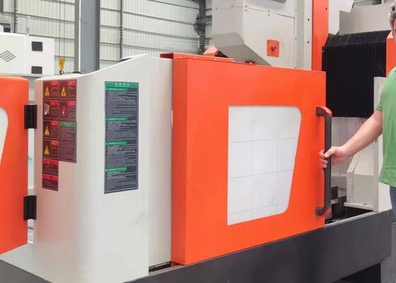 Usado para placas de folha de tubo, flanges, máquina de perfuração cnc, 11kw, servo eixo, potência do motor