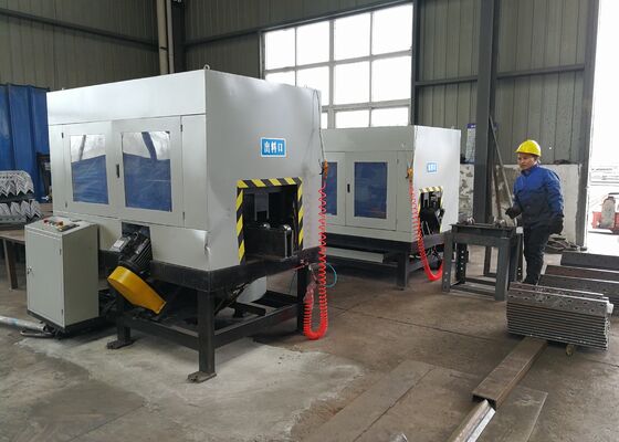288r/min Rotação do Fuso CNC Ângulo Ferro Aço Máquina de Pauta de Retorno Para o mercado vietnamita