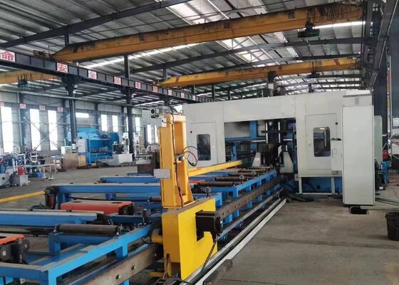 Máquina de perfuração de feixe H CNC inteligente com sistema de programação CAD automático