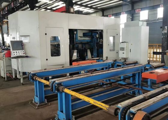 Máquina de perfuração de feixe H CNC multi-fuso para processamento de feixe de alta precisão