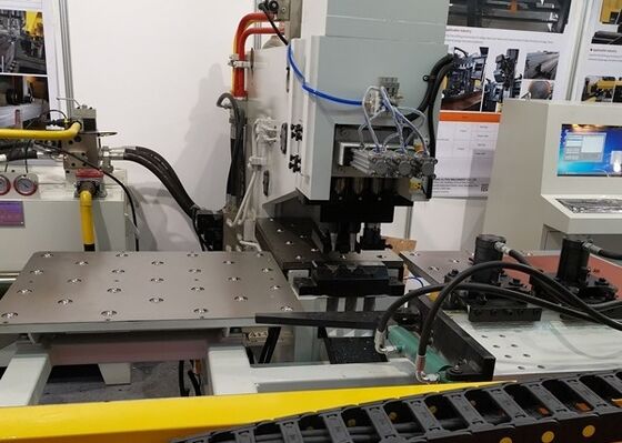Máquina de punção e marcação de chapas CNC Chapas de aço utilizadas na torre de transmissão