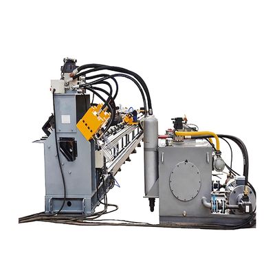 Linha máquina do ângulo do CNC de perfuração da marcação e do corte para o aço liso e o aço do canal